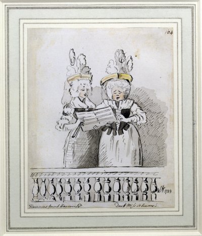 Un duo par Miss Harriett et Miss Theodosia Abrams, Harrison