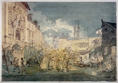 Foire de Bartholomew, West Smithfield, Londres - John Nixon