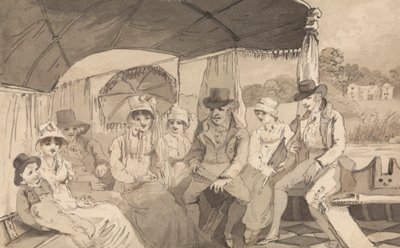 Dans le bateau de M. Barnard, Kingston - John Nixon