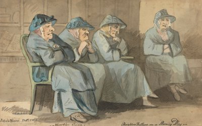 Martha Gunn, baigneuse à Brighton - John Nixon