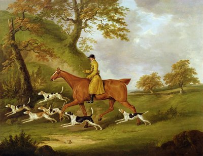 Chasseur et chiens - John Nott Sartorius