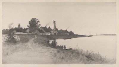 Sans titre (Scène côtière) - John O. Anderson