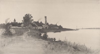 Scène côtière sans titre, 1891 - John O. Anderson