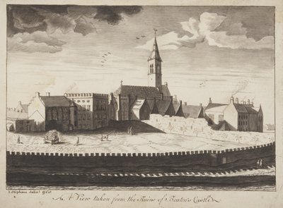 St Andrews Délinéé - Vue prise des ruines du château de Beaton - John Oliphant