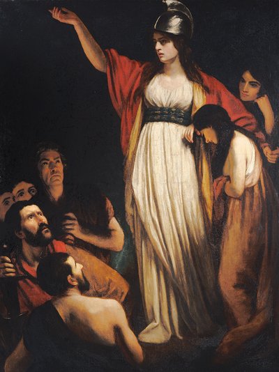 Boadicée haranguant les Bretons - John Opie