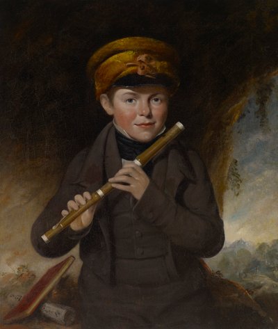 John Gurney Jr., le petit joueur de flûte - John Opie