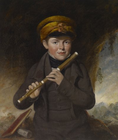 John Gurney, le Petit Joueur de Flûte - John Opie