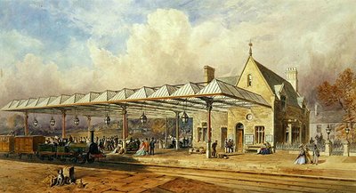 Gare ferroviaire, 1868 - John Osborn Brown
