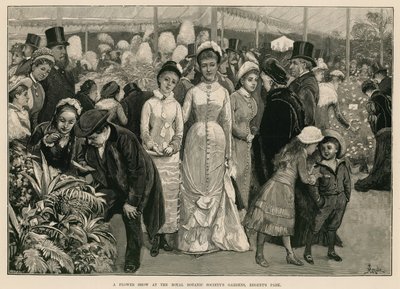 Une exposition florale aux Jardins de la Royal Botanic Society, Regent