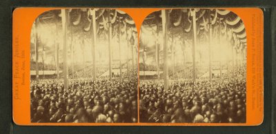 Jubilé de la paix mondiale, ou le Colisée de Boston, 1872 - John P. Soule