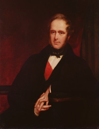 Portrait de Henry John Temple, 1844-45 - John Partridge