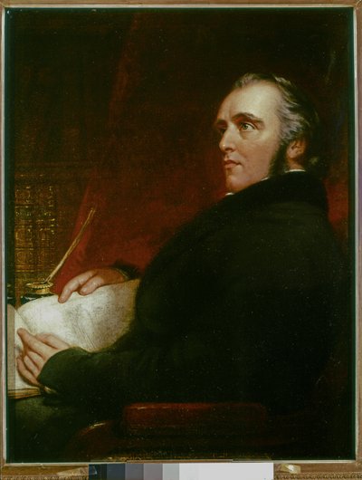 Thomas Babington MACAULAY, Portrait 1849-c.1853 (huile sur toile) - John Partridge