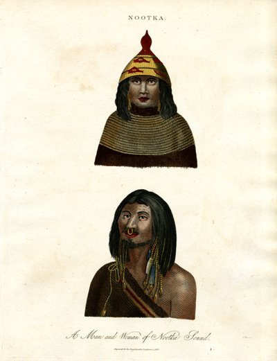 Un homme et une femme de Nootka Sound - John Pass