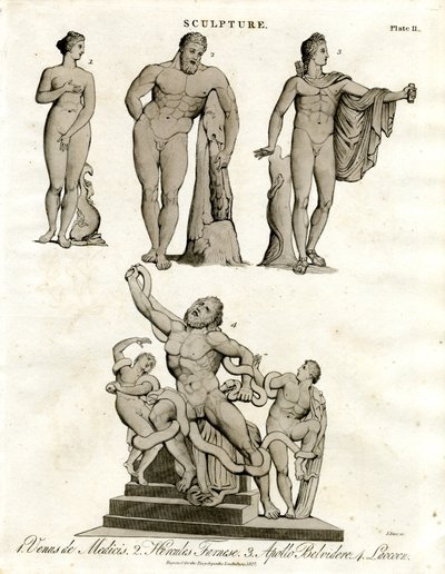 Sculptures anciennes célèbres - John Pass