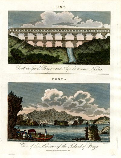 Ponts historiques - Pont du Gard et port de Ponza - John Pass