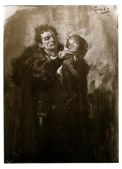 Forbes-Robertson en Hamlet - John Percival Gulich