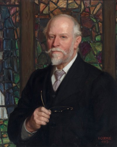 Portrait de Christopher W. Whall - John Percy Cooke