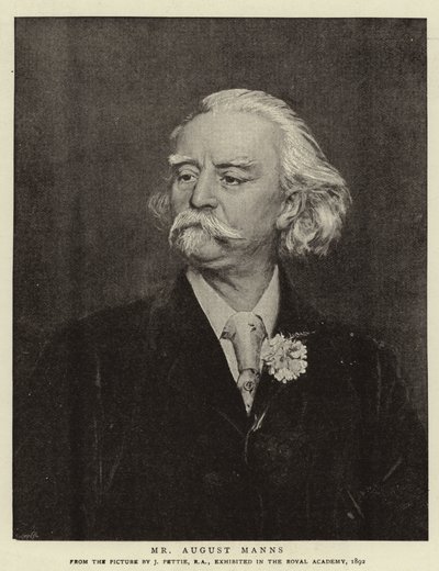 M. August Manns - John Pettie