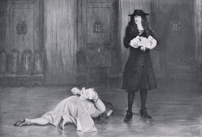 Le duc de Monmouth implore sa vie, illustration de 