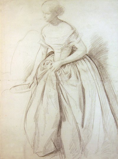 Esquisse pour une demoiselle d
