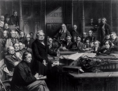 La Chambre des communes en 1860 : Lord Palmerston s