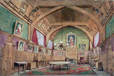 Vue intérieure de la salle de Barnard
