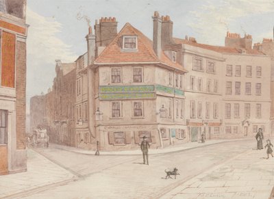 Northumberland Head Inn au Coin de Fort St. et Gun St., Spitalfields - John Phillipps Emslie