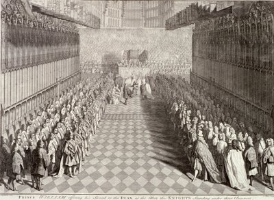 Couronnement de Guillaume III à l