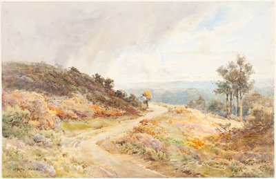 Automne (aquarelle sur graphite sur papier vélin) - John Powell