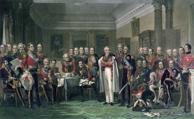 Héros de la péninsule au United Services Club - John Prescott Knight