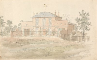 Maison avec girouette - John Preston Neale