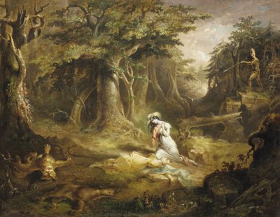Le sauvetage de Leatherstocking, 1832 - John Quidor