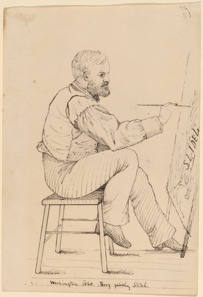 Série de cours de croquis - John Quincy Adams Ward