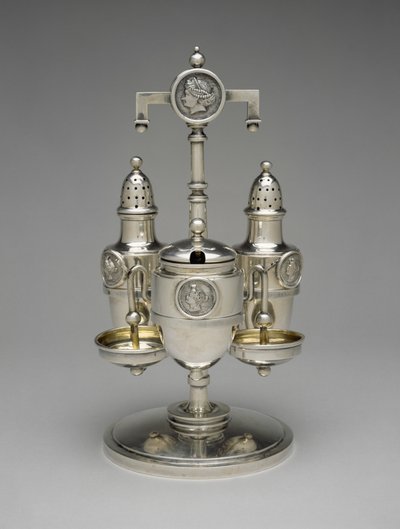 Ensemble de saupoudreuses, vers 1862-1871 - John R. (attr.to) Wendt