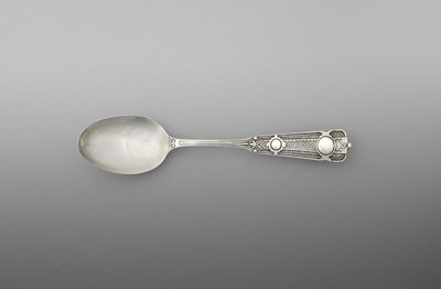 Cuillère à thé (une paire), vers 1860-90 (argent) - John R. Wendt