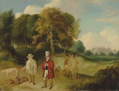 J.M.W. Turner et Walter Fawkes à Farnley Hall - John R. Wildman
