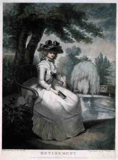 Retraite, gravé par William Ward (1766-1826), pub. par l