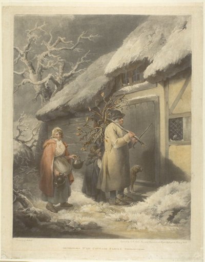 Famille de cottage - John Raphael Smith