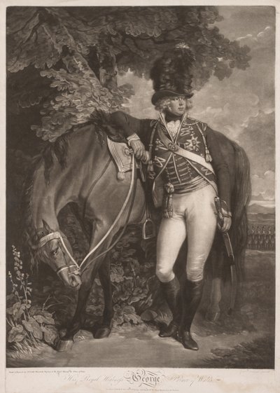 George, Prince de Galles, 1792 - John Raphael Smith