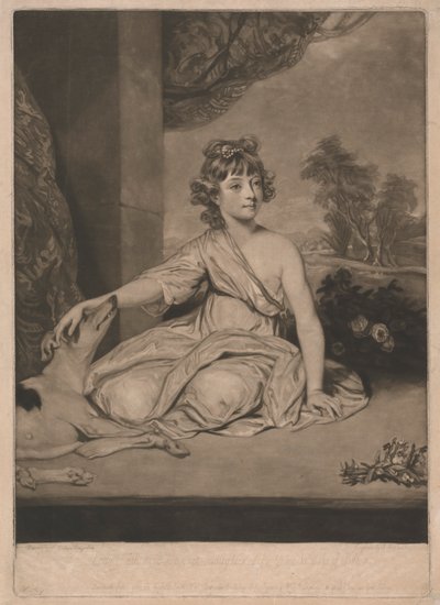 Lady Catherine Powlet - John Raphael Smith