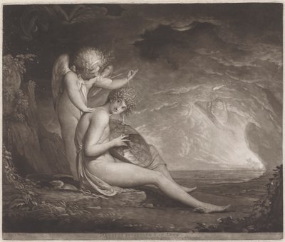 Mercure inventant la lyre - John Raphael Smith