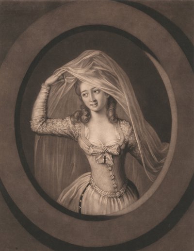 Mlle Brown dans le rôle de Clara - John Raphael Smith