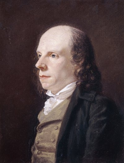 Portrait de John Flaxman, R.A., 1795 - John Raphael Smith