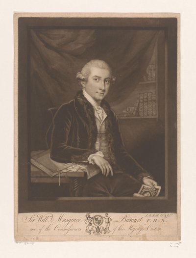 Portrait de William Musgrave - John Raphael Smith