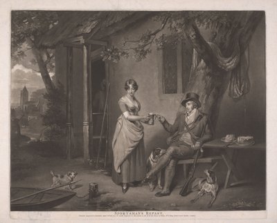 Le repas du chasseur - John Raphael Smith