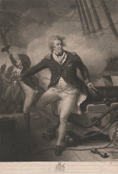 Le très honorable amiral Lord Vicomte Duncan lorsqu