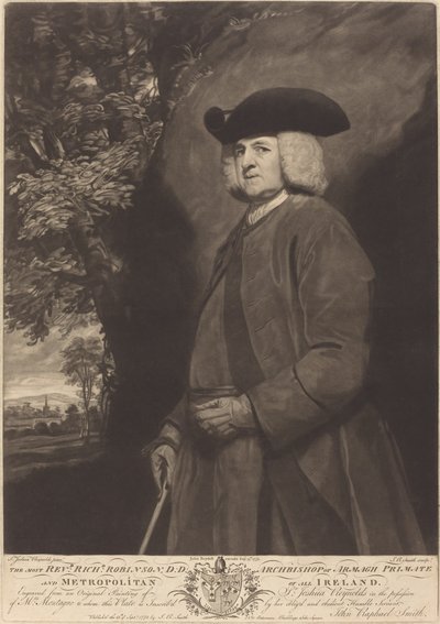 Richard Robinson - John Raphael Smith after Sir Joshua Reynolds