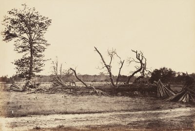 Ligne extrême des travaux confédérés, Cold Harbor, avril 1865 - John Reekie