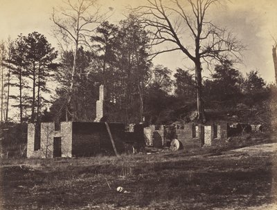 Ruines sur Gaines Mill, Virginie, avril 1865 - John Reekie