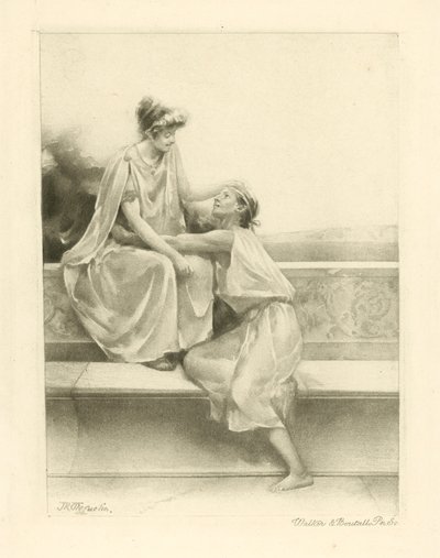 Illustration pour les poèmes de Catulle - John Reinhard Weguelin